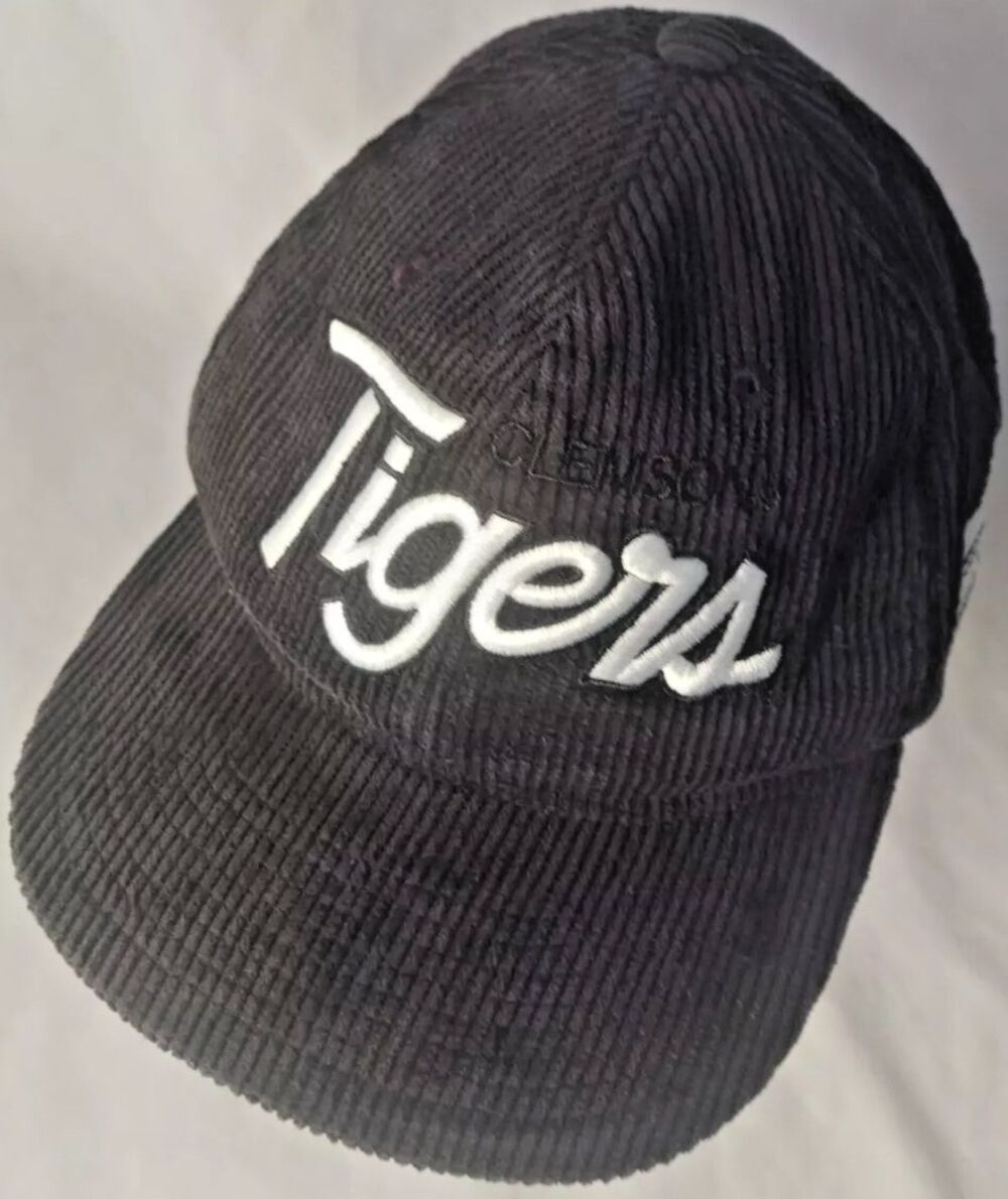 Vintage Clemson Tigers Sports Specialties Adjustable Strapback Hat/Cap-EXCELLENT